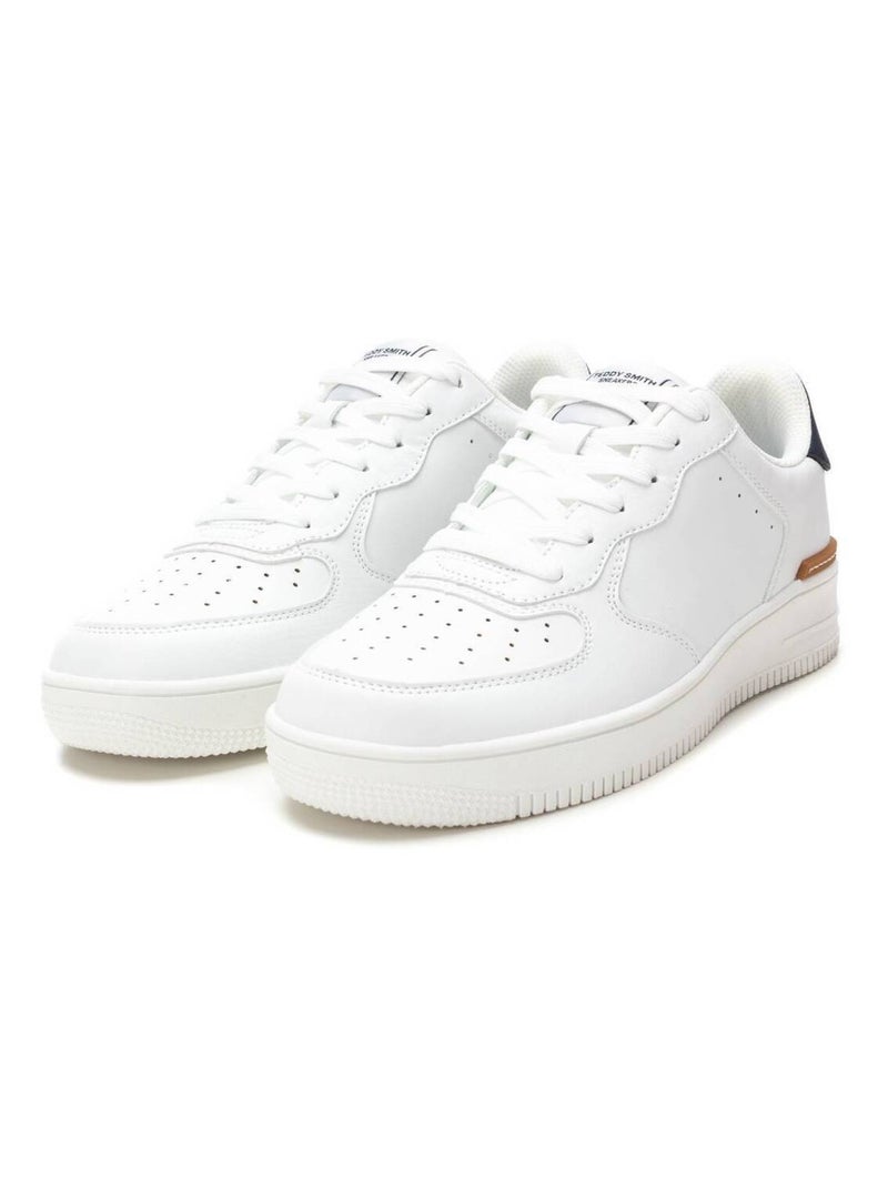 Baskets décontractée lacets Blanc - Kiabi