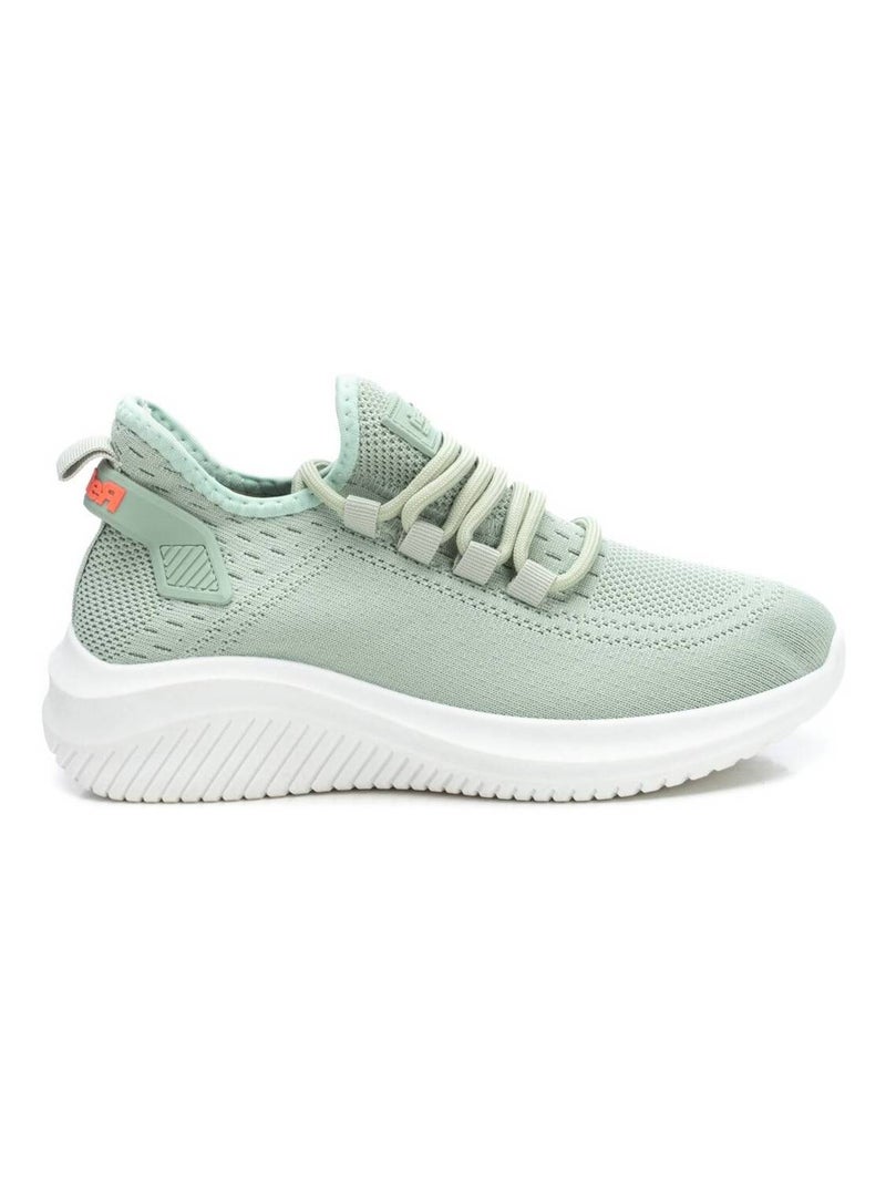Baskets décontractée lacets Bleu azur - Kiabi