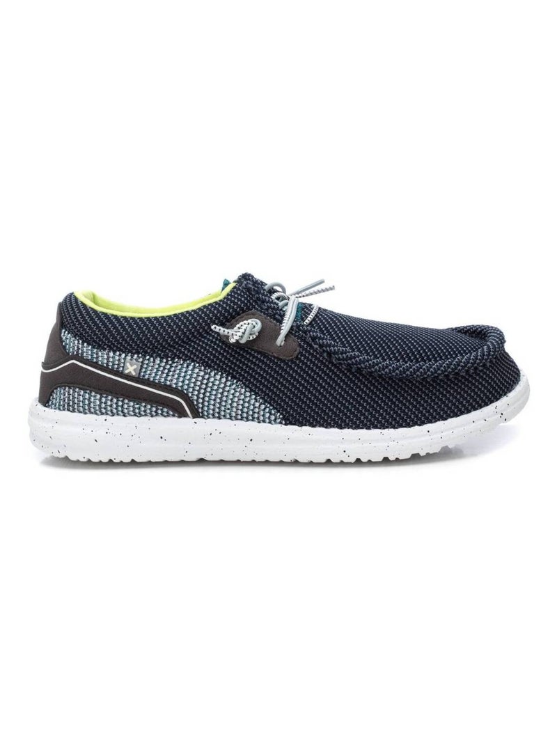Baskets décontractée lacets Bleu - Kiabi