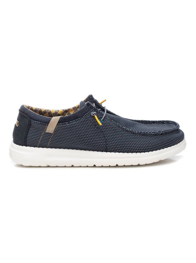 Baskets décontractée lacets Bleu - Kiabi