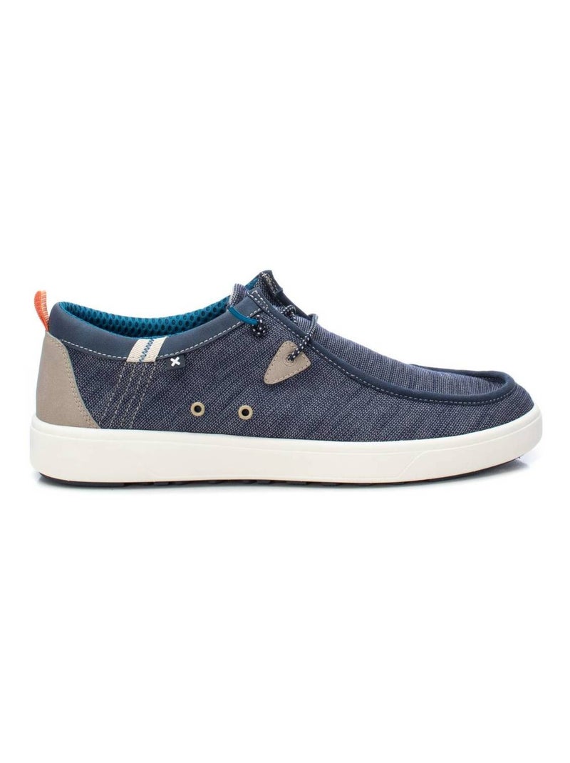 Baskets décontractée lacets Bleu - Kiabi