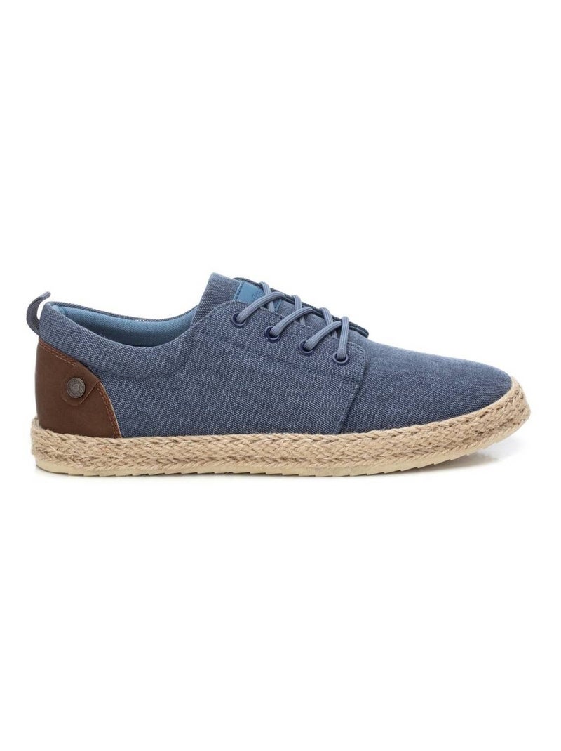 Baskets décontractée lacets Bleu - Kiabi