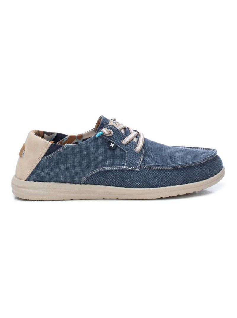 Baskets décontractée lacets Bleu - Kiabi
