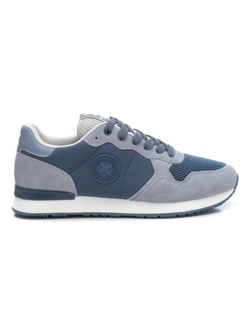 Baskets décontractée lacets Bleu - Kiabi
