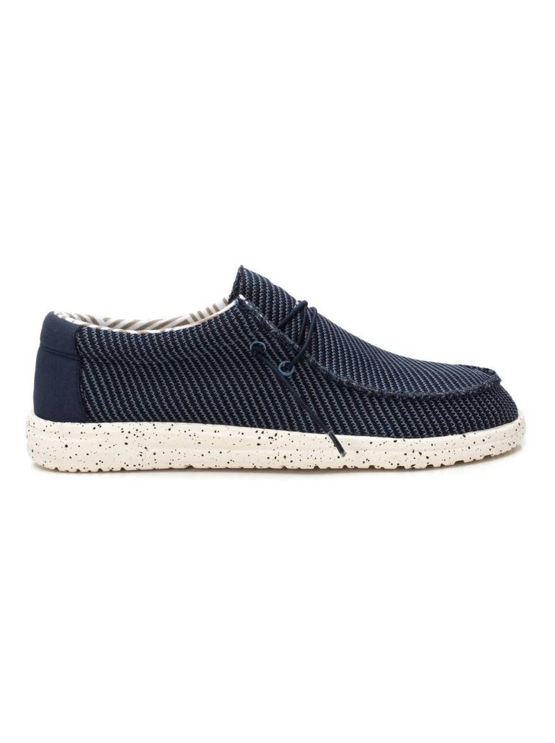 Baskets décontractée lacets Bleu - Kiabi