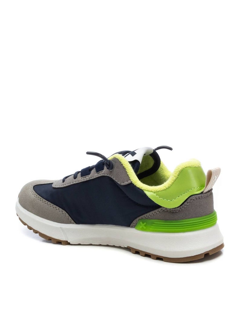 Baskets décontractée lacets Bleu - Kiabi