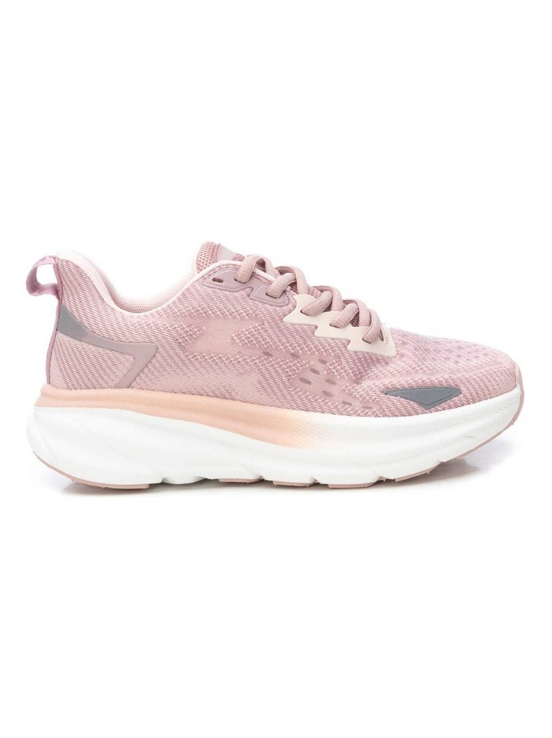 Baskets décontractée lacets Crème - Kiabi
