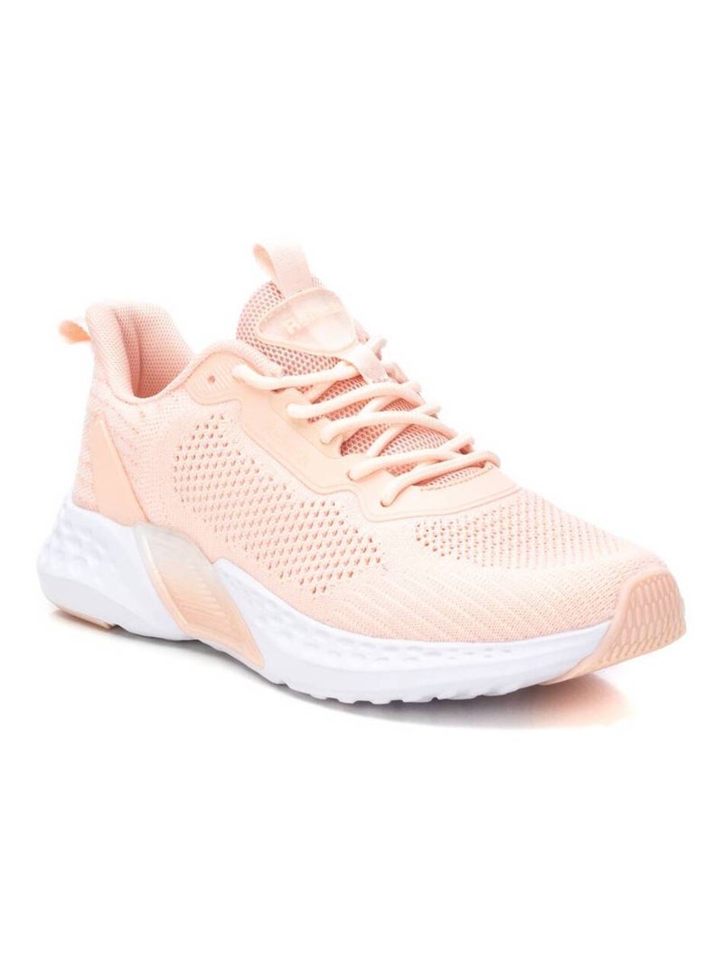Baskets décontractée lacets Crème - Kiabi