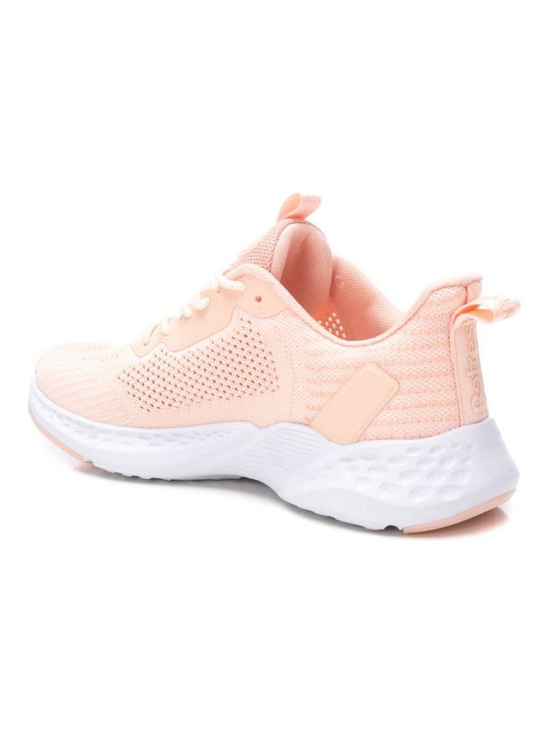 Baskets décontractée lacets Crème - Kiabi