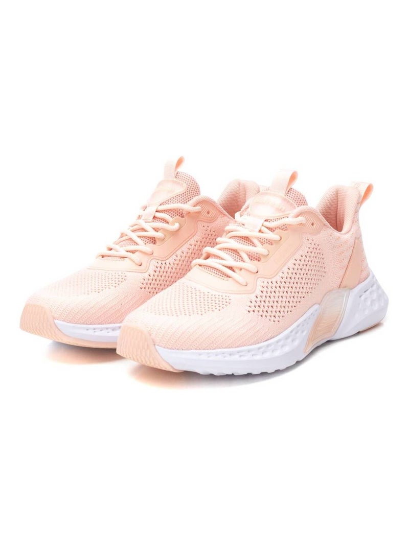 Baskets décontractée lacets Crème - Kiabi