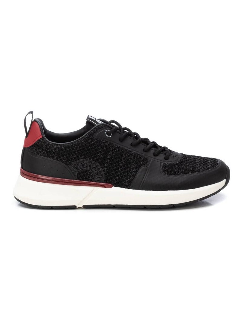 Baskets décontractée lacets Noir - Kiabi