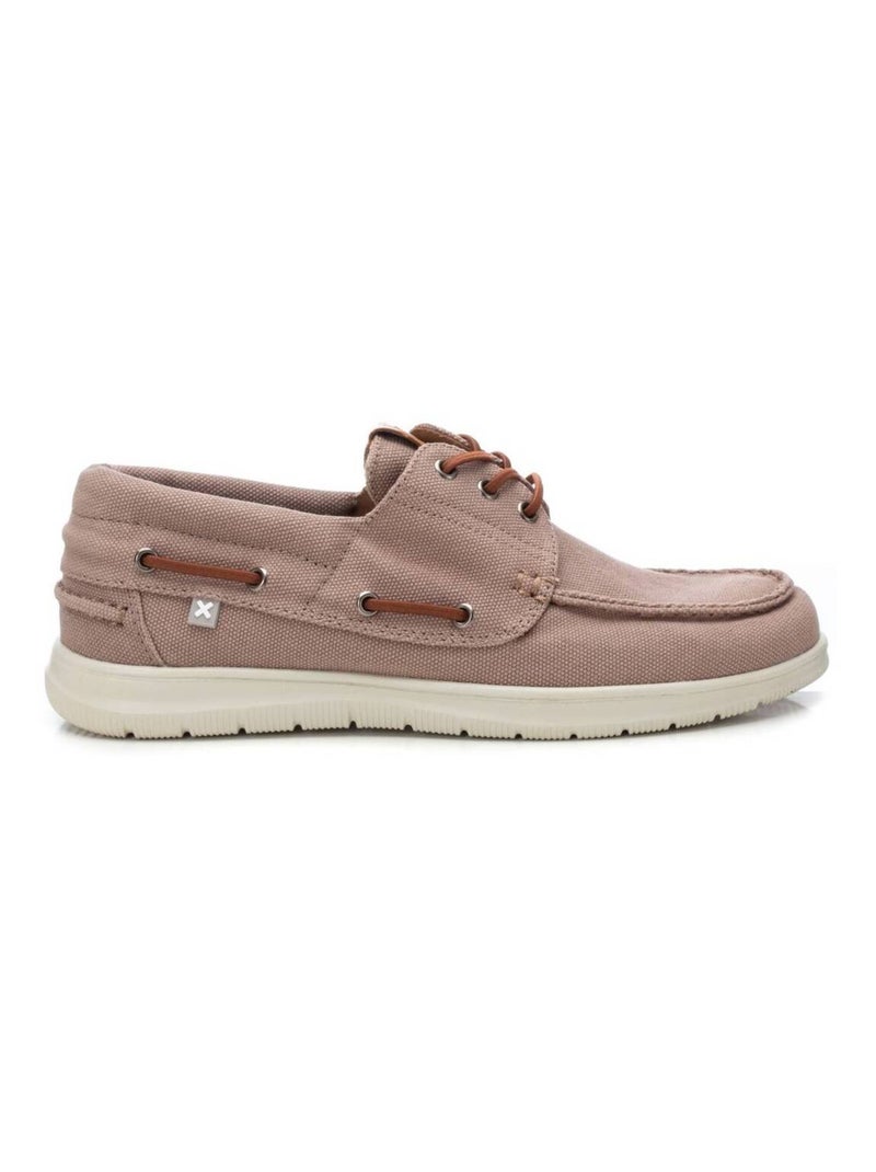 Baskets décontractée plaine lacets Beige - Kiabi