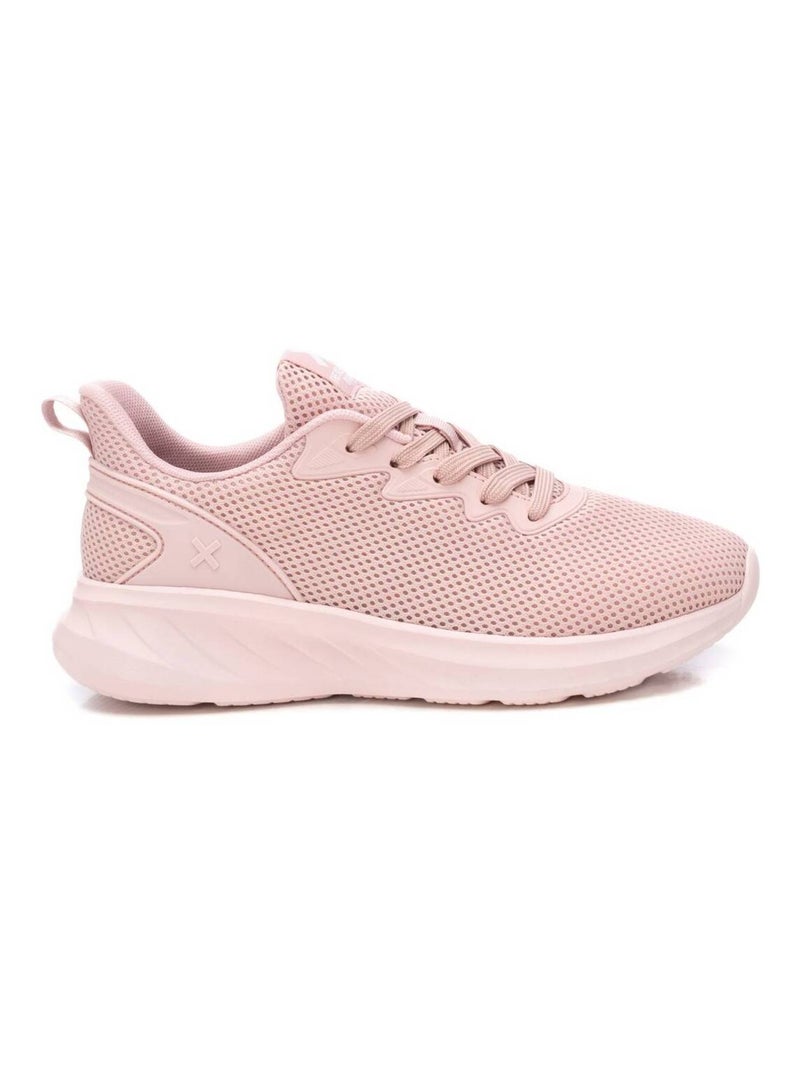Baskets décontractée plaine lacets Crème - Kiabi