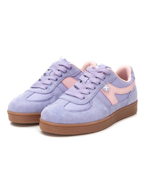 Baskets décontractée plaine lacets - Kiabi