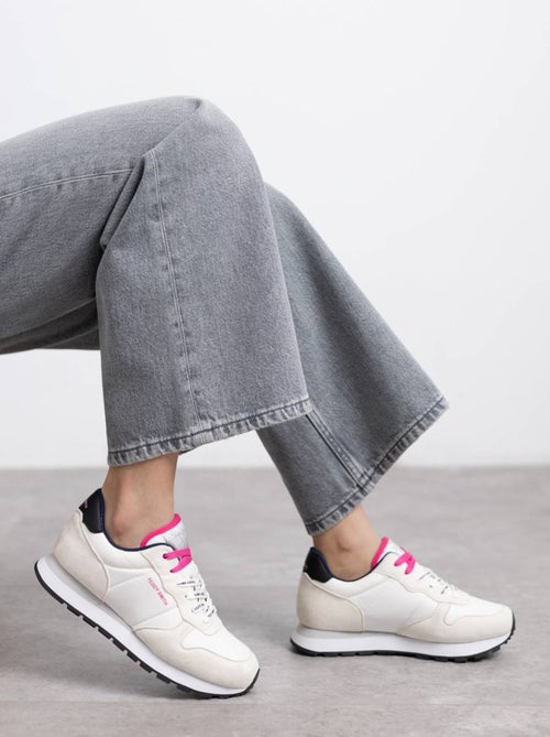 Baskets décontractées à lacets - Kiabi