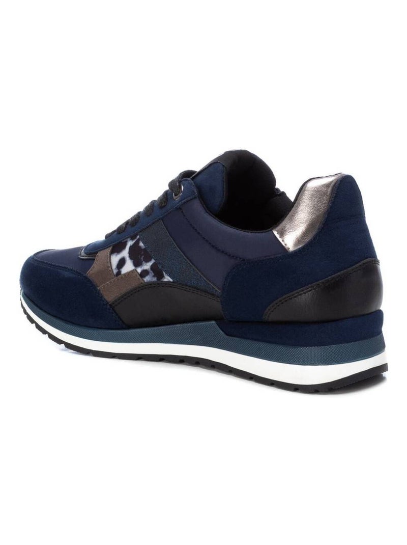 Baskets décontractées à lacets Bleu - Kiabi