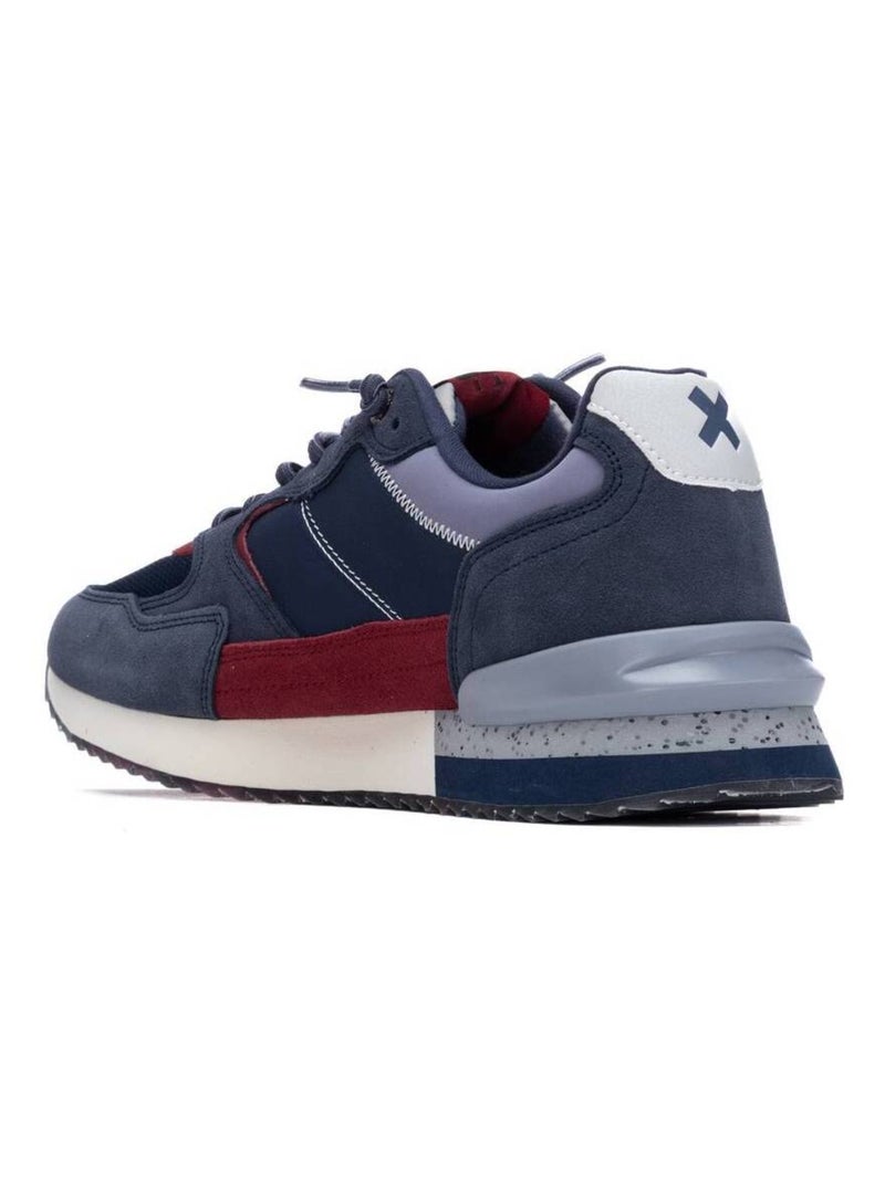 Baskets décontractées à lacets Bleu - Kiabi