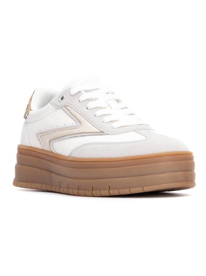 Baskets décontractées à lacets Gris - Kiabi