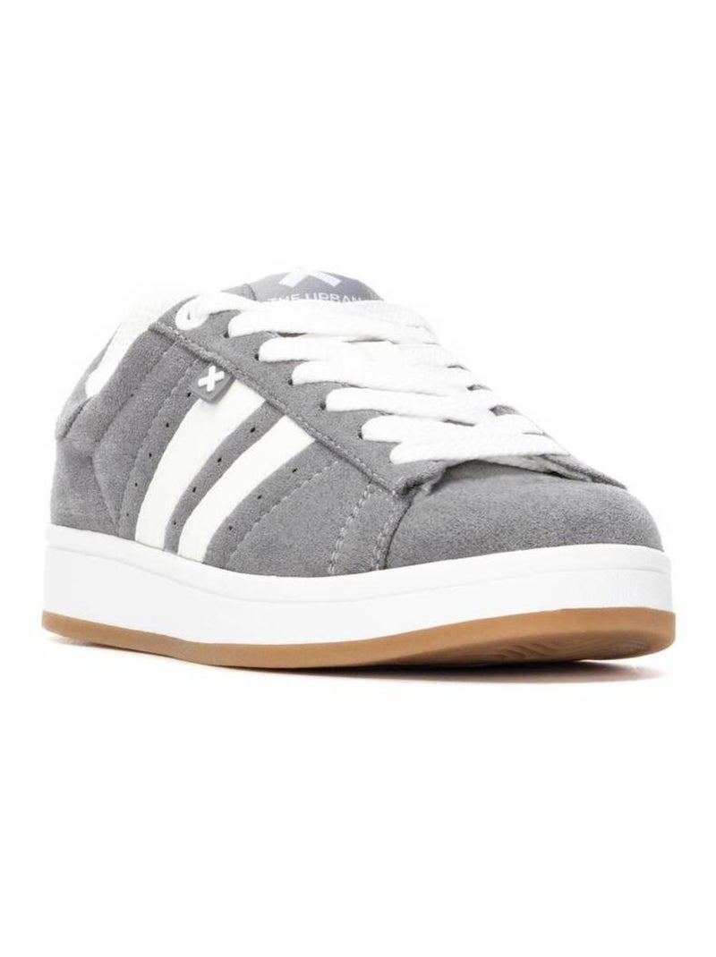 Baskets décontractées à lacets Gris - Kiabi