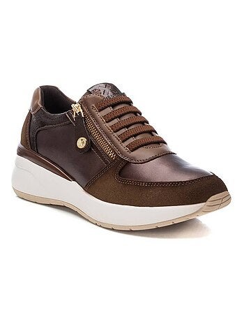 Baskets sport femme à fermeture éclair