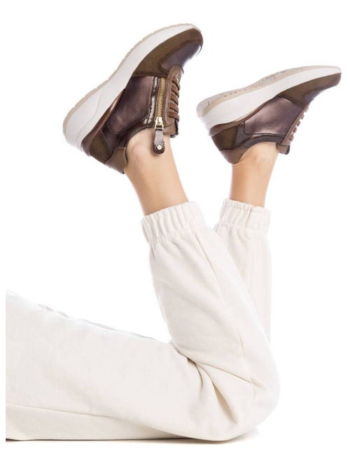 Baskets décontractées à lacets - Kiabi