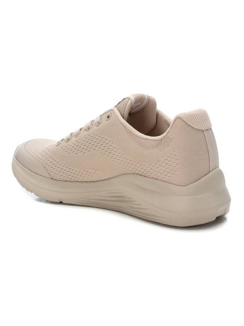 Baskets décontractées à lacets Xti Beige - Kiabi