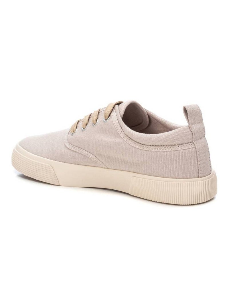 Baskets décontractées à lacets Xti Beige - Kiabi