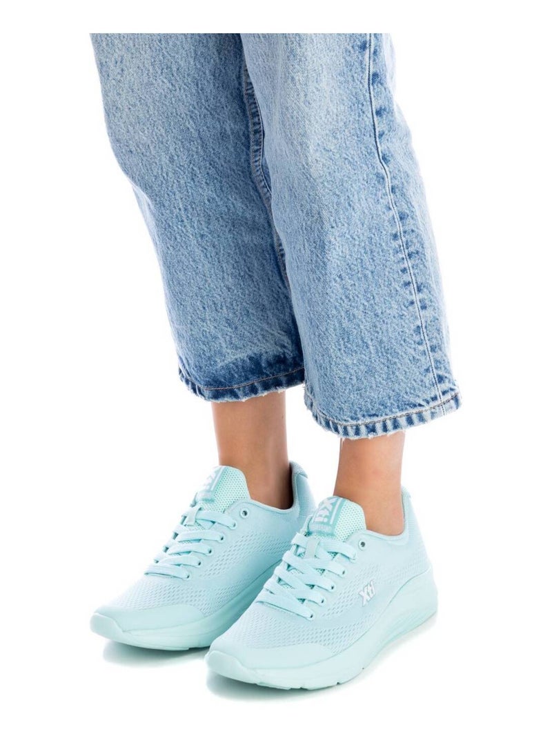 Baskets décontractées à lacets Xti Bleu azur - Kiabi