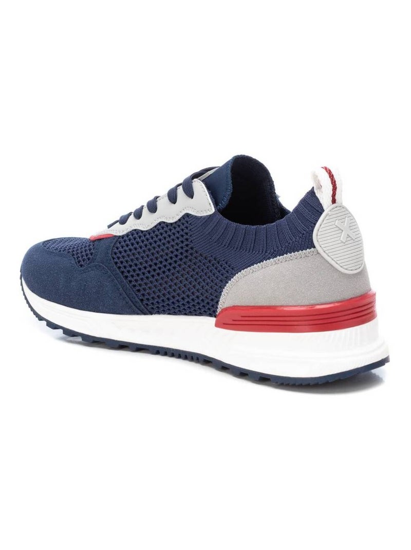 Baskets décontractées à lacets Xti Bleu - Kiabi
