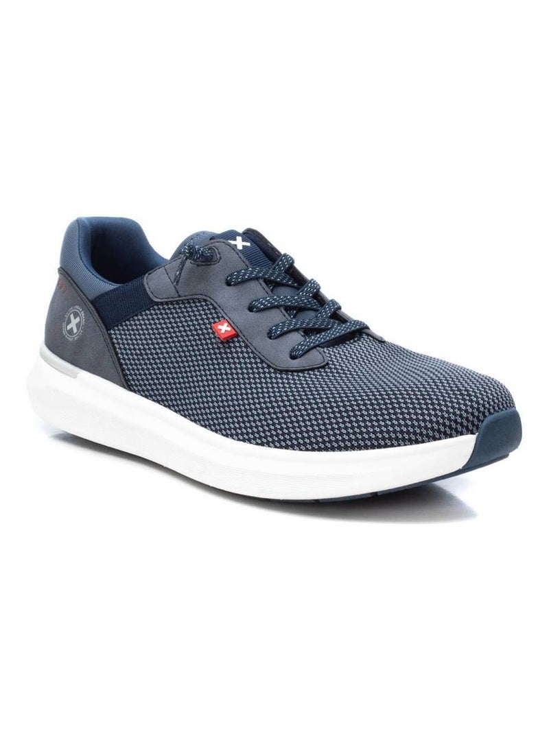Baskets décontractées à lacets Xti Bleu - Kiabi