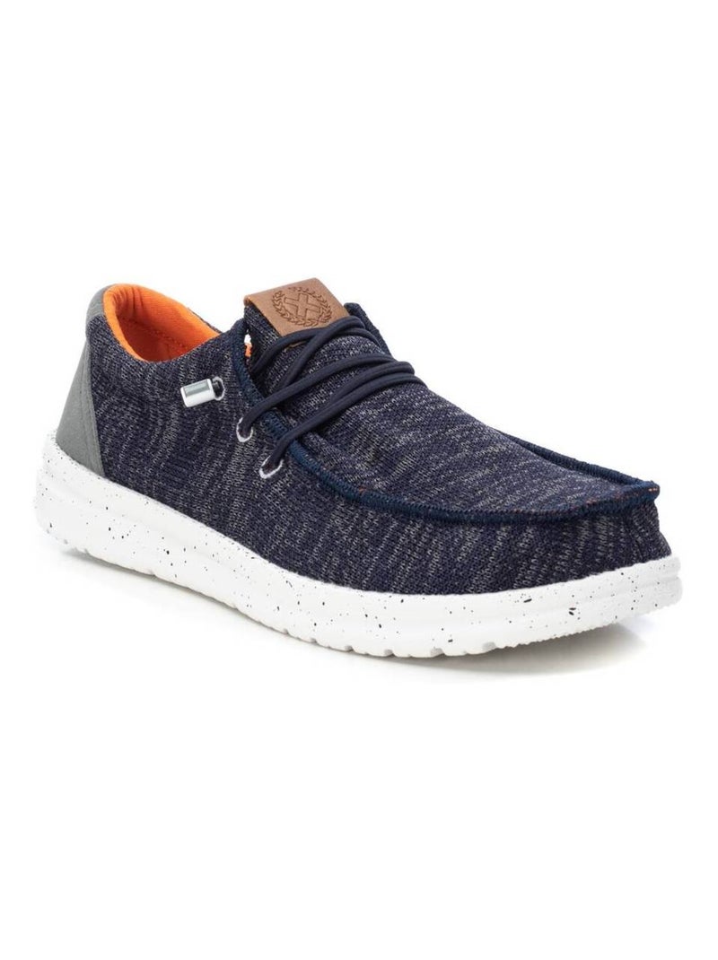 Baskets décontractées à lacets Xti Bleu - Kiabi