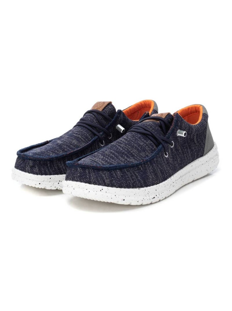 Baskets décontractées à lacets Xti Bleu - Kiabi