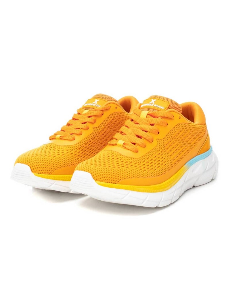 Baskets décontractées à lacets Xti Orange - Kiabi
