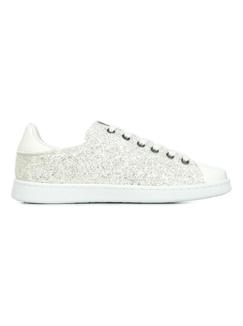 Baskets Deportivo Tennis Glitter Y Espero Blanc - Kiabi