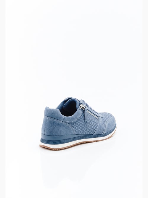 Baskets détail cuir embossé Amortyl - Damart - Kiabi