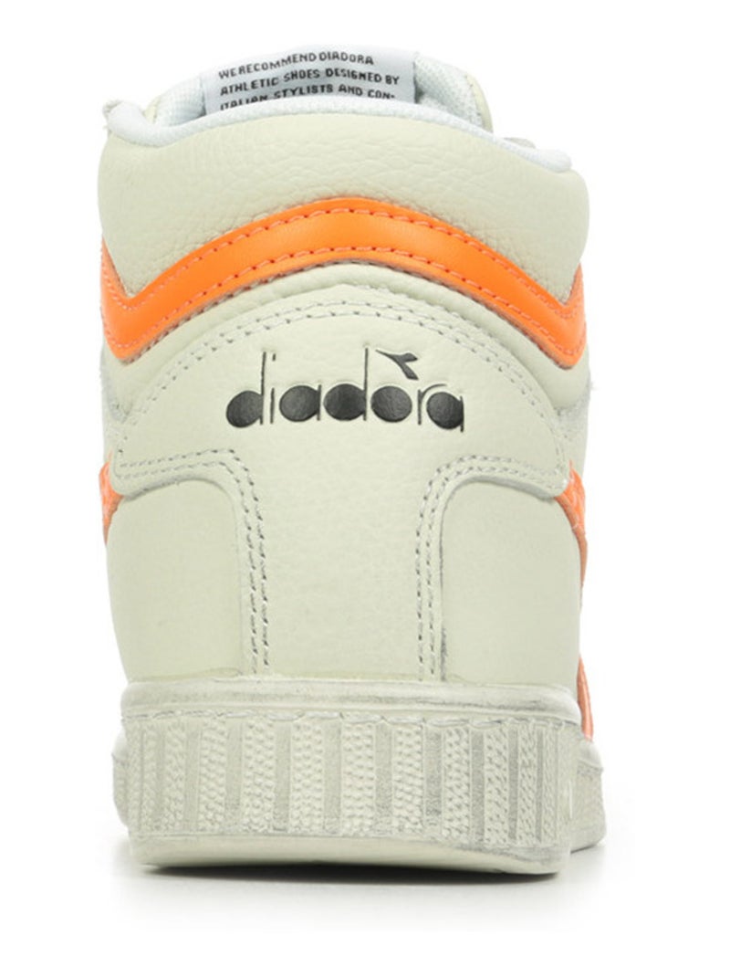 Baskets Diadora Game L High Fluo Waxed Ecru - Kiabi