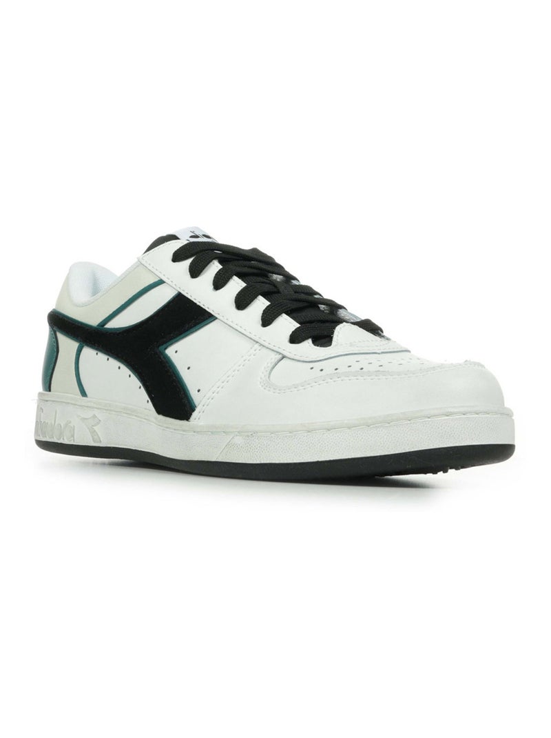 Baskets Diadora Magic Basket Low Blanc - Kiabi