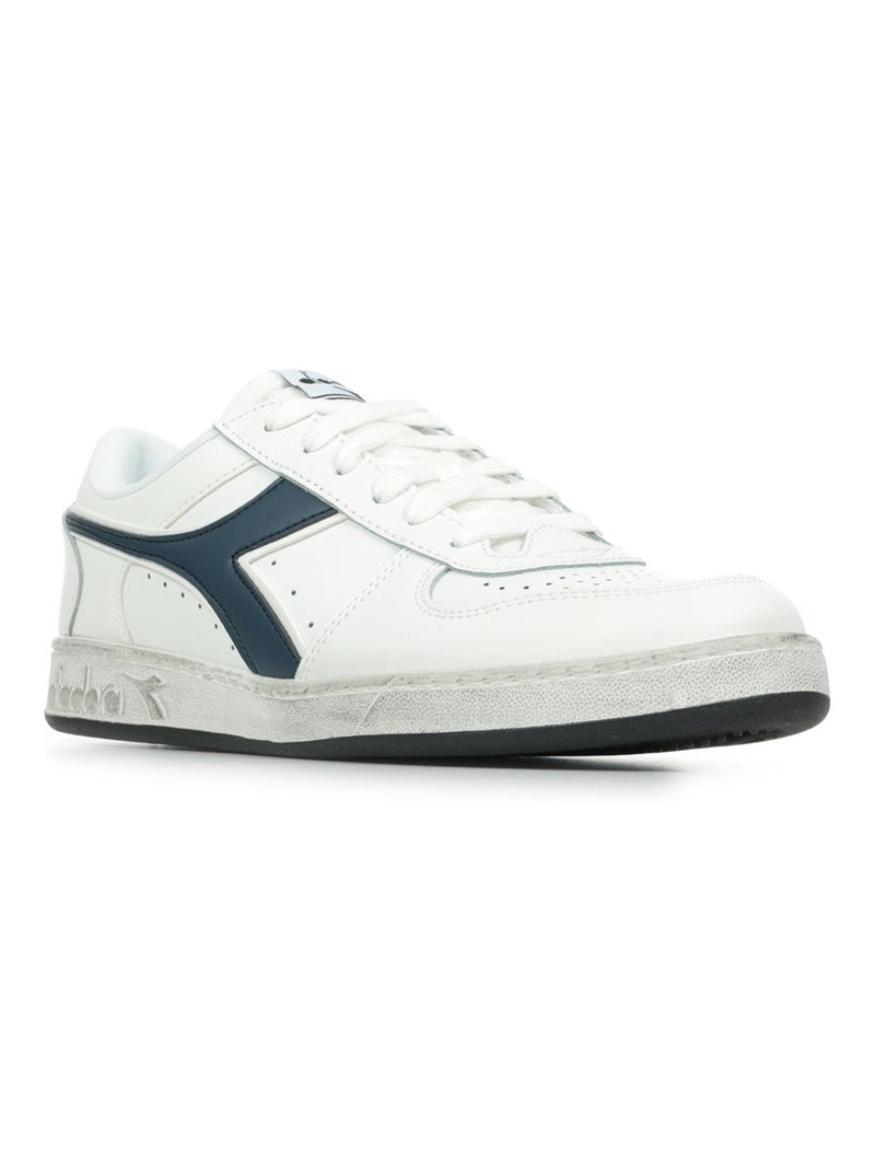 Baskets Diadora Magic Basket Low Icona Blanc - Kiabi