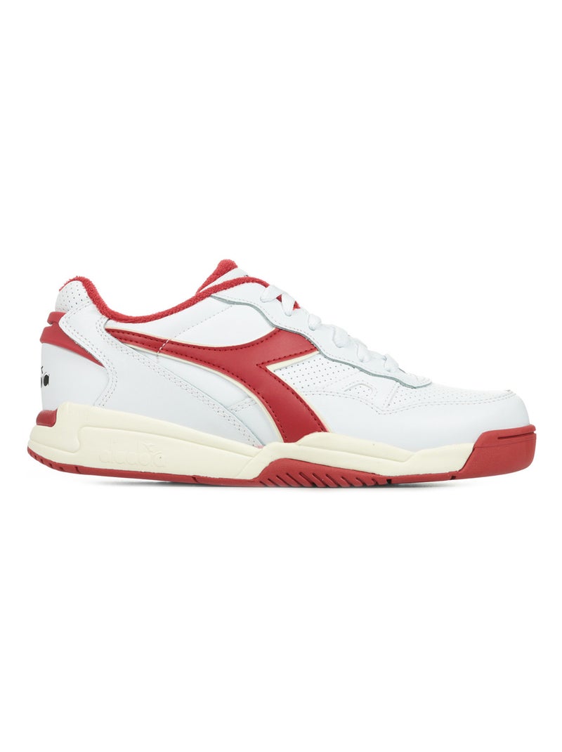 Baskets Diadora Winner Blanc Rouge - Kiabi