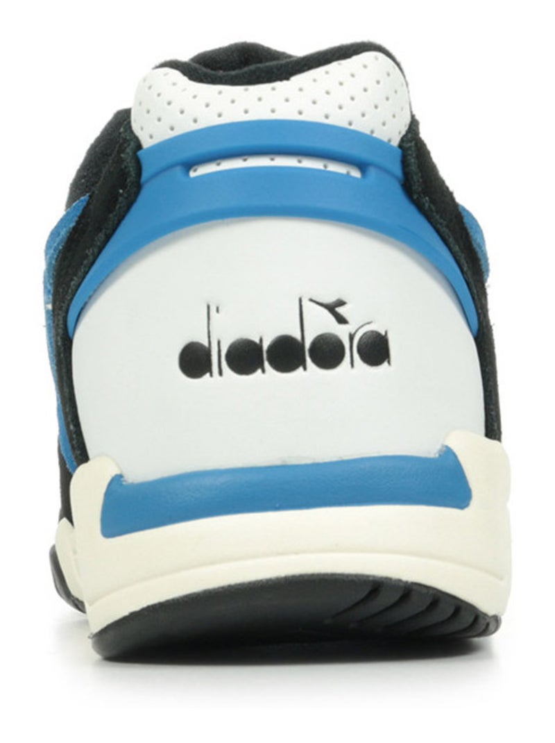 Baskets Diadora Winner Sl Blanc Bleu Noir - Kiabi