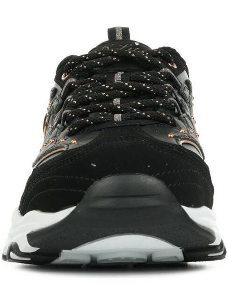 Baskets D'lites Glamour Feels Noir - Kiabi