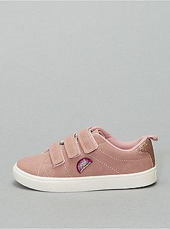 Baskets dorées 'léopard' - Kiabi