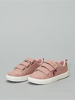 Baskets dorées 'léopard' - Kiabi