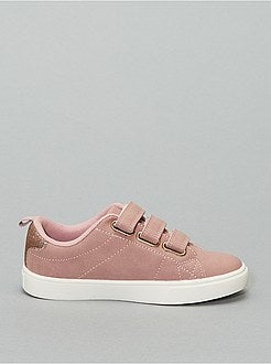 Baskets dorées 'léopard' - Kiabi