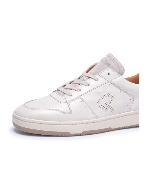 Baskets écrues Attache Redskins - Kiabi
