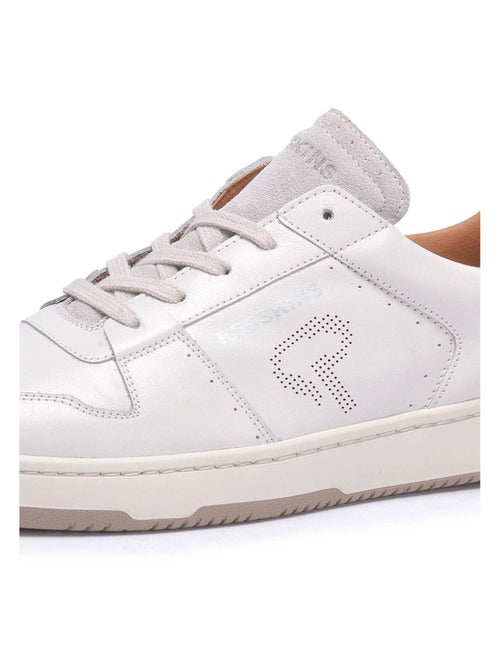 Baskets écrues Attache Redskins - Kiabi