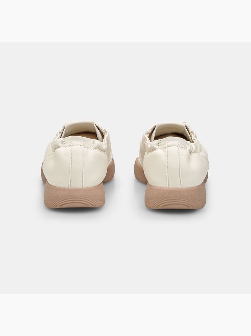 Baskets élastiquées Bata Blanc - Kiabi