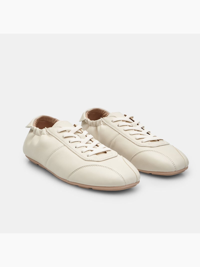 Baskets élastiquées Bata Blanc - Kiabi