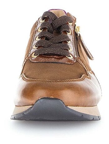 Baskets en combinaison cuirs Gabor