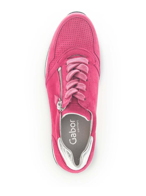 Baskets  en combinaison velours Gabor - Kiabi